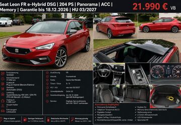 Seat Leon 77.500 km 20.990 &euro; Leverkusen 51377