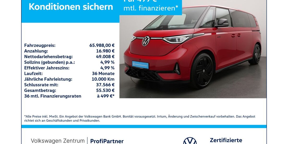 VW ID. Buzz 7.150 km 65.980 &euro; Leverkusen 51379