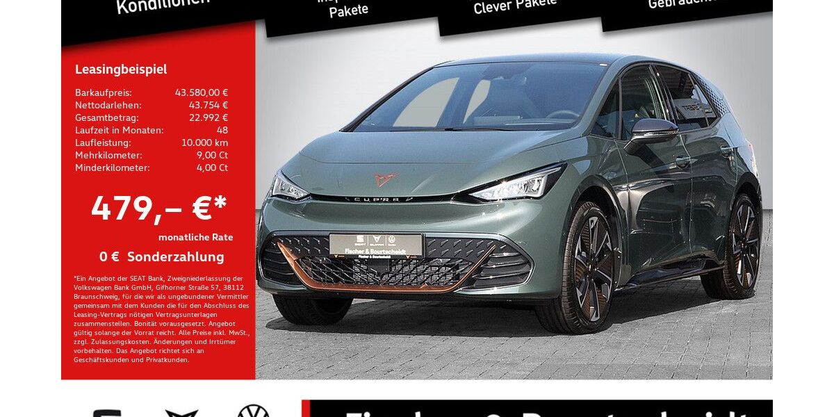 Cupra Born 10.873 km 43.180 &euro; Lohmar 53797