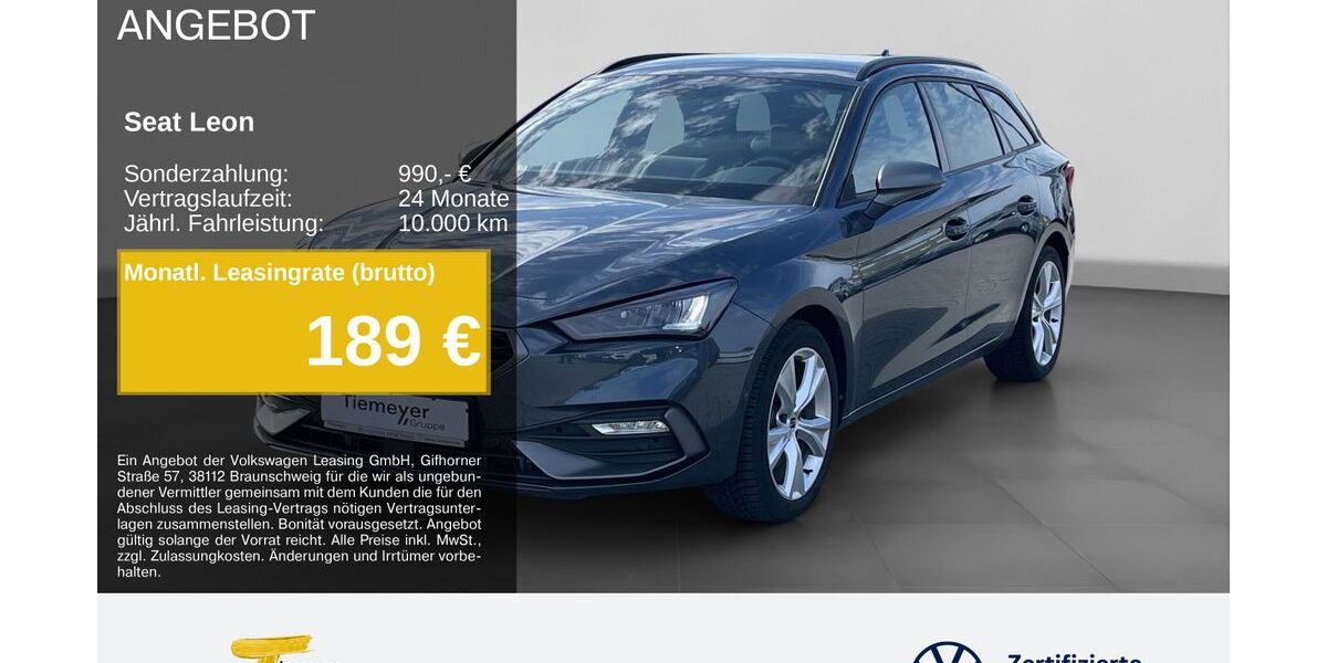 Seat Leon 17.792 km 28.620 &euro; Remscheid 42897