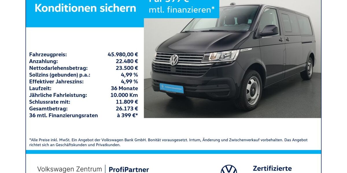 VW T6 Caravelle 29.979 km 45.980 &euro; Leverkusen 51379