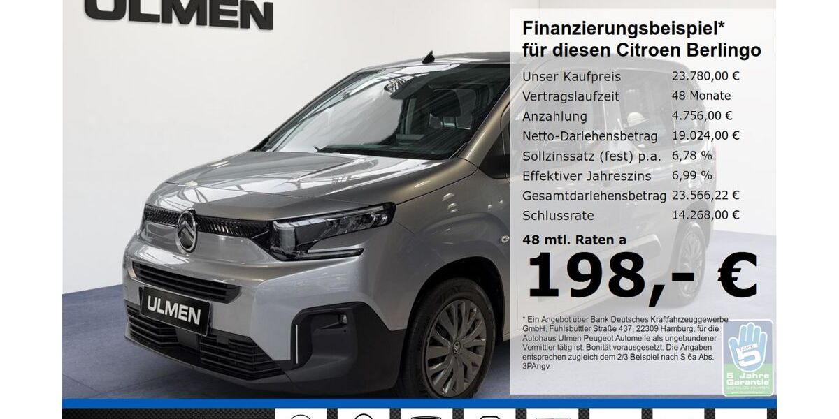 Citroen Berlingo 18.954 km 23.780 &euro; Düsseldorf 40233