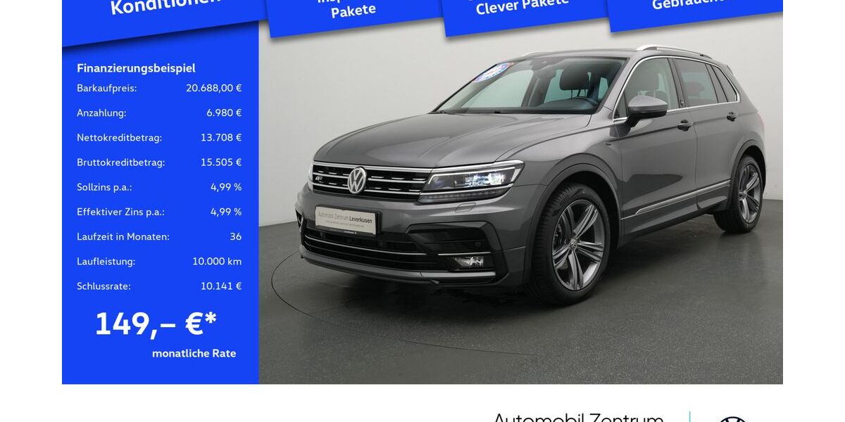VW Tiguan 102.117 km 19.980 &euro; Leverkusen 51379