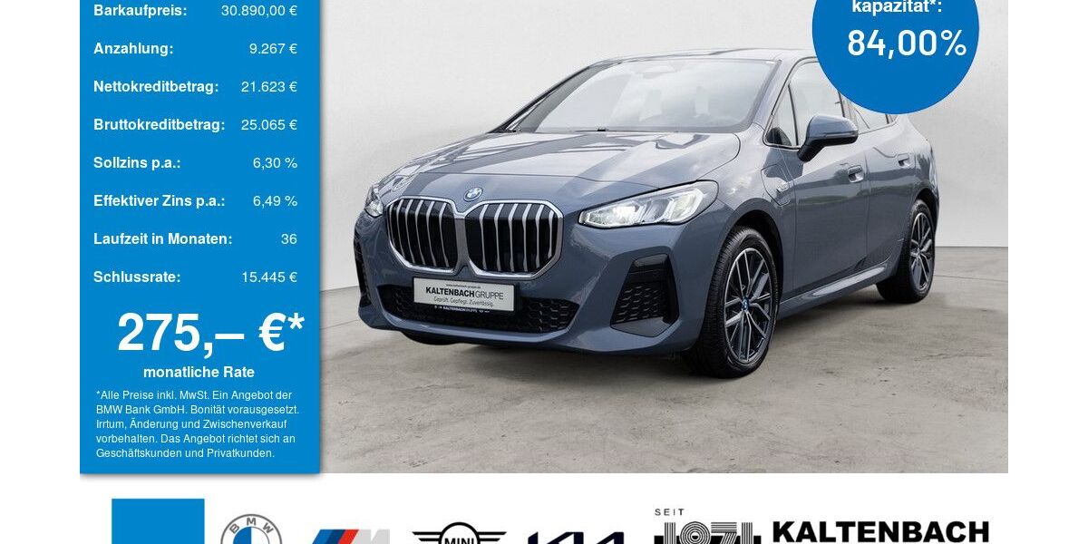 BMW 225 Active Tourer 45.917 km 30.890 &euro; Overath-Vilkerath 51491
