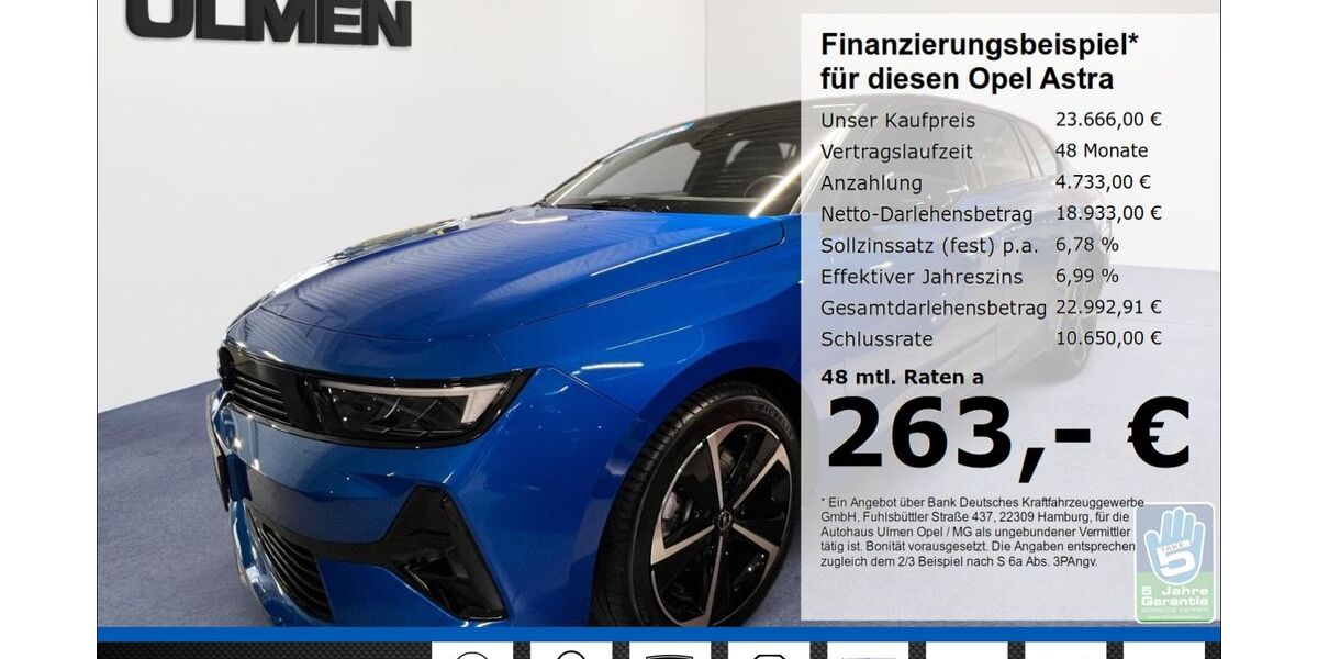 Opel Astra 18.955 km 23.666 &euro; Düsseldorf 40231
