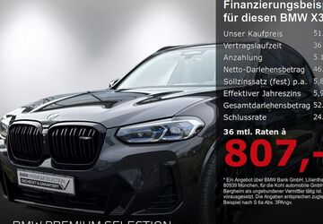 BMW X3 M40 57.043 km 51.250 &euro; Bergheim 50126